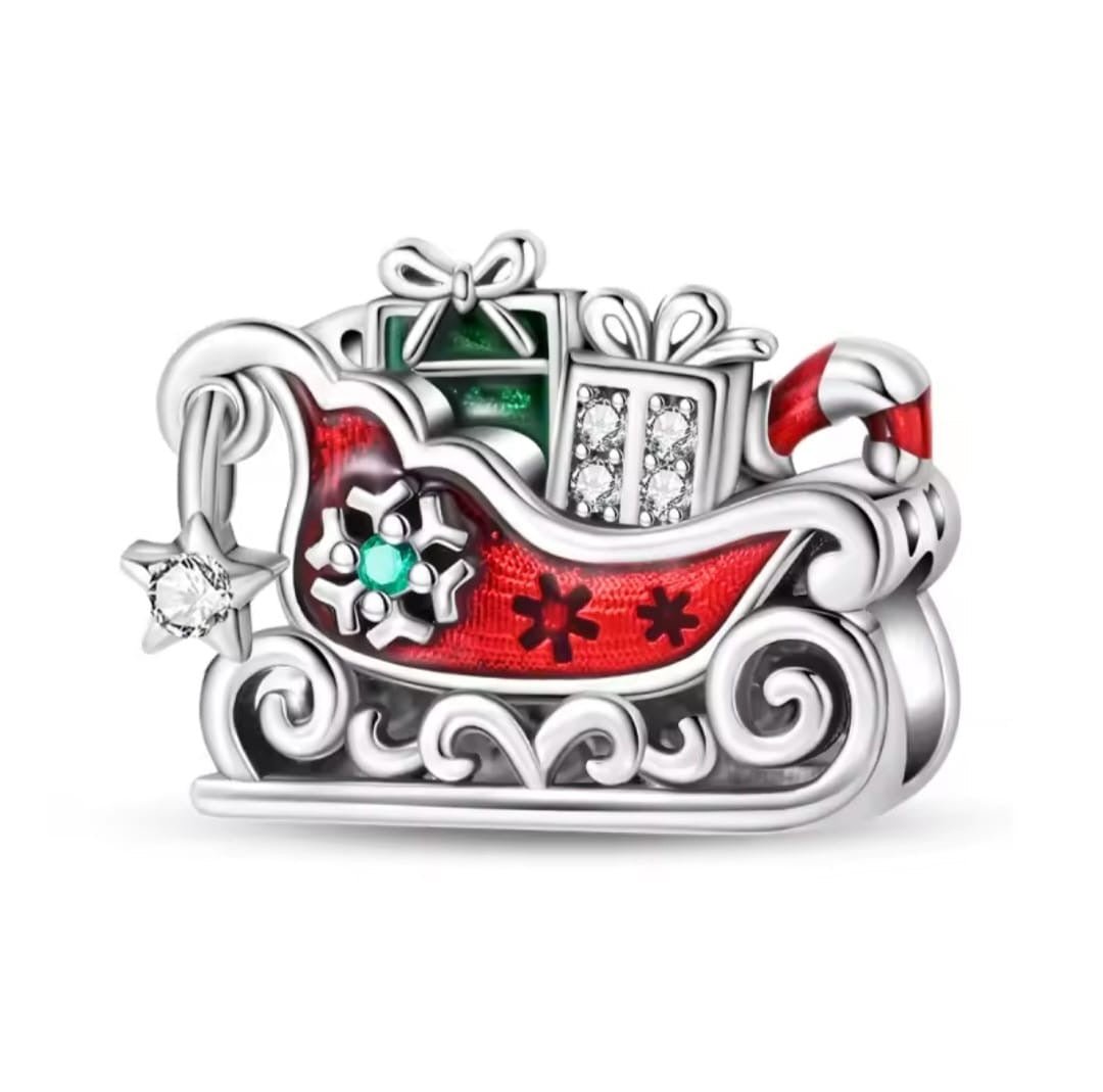Santa's Sleigh Ride Charm - bellissi