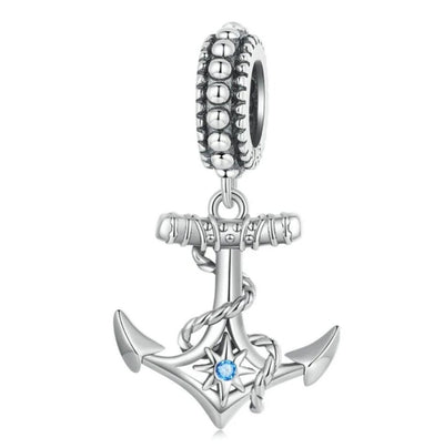 Ship Anchor Dangle Charm - bellissi