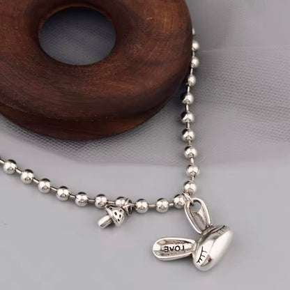 Silver Bunny Bracelet - bellissi