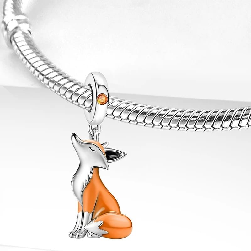 Silver Fox Charm - bellissi