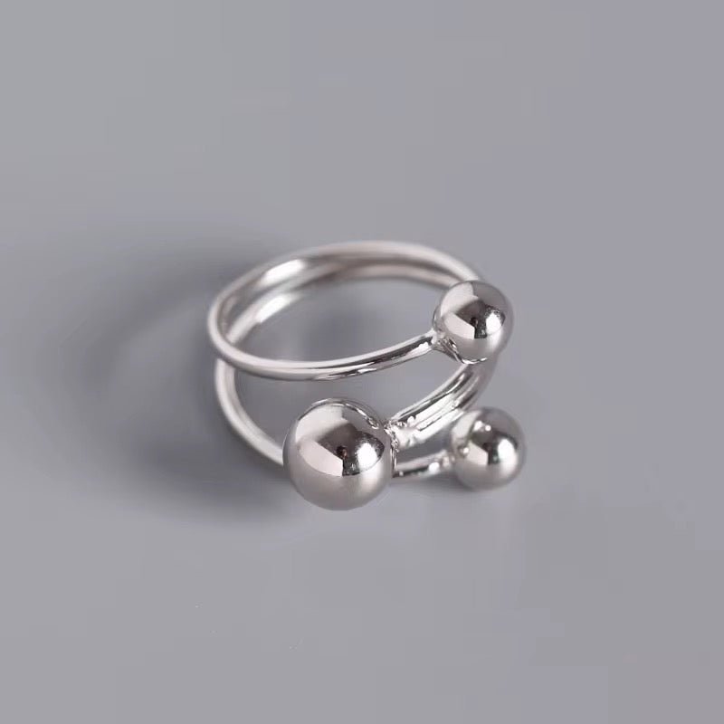 Silver Orbital Ring - bellissi
