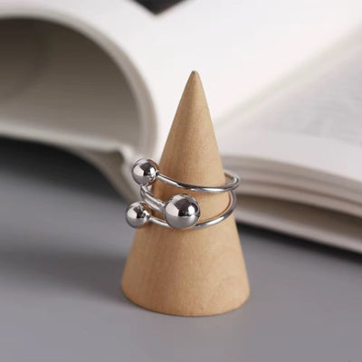 Silver Orbital Ring - bellissi