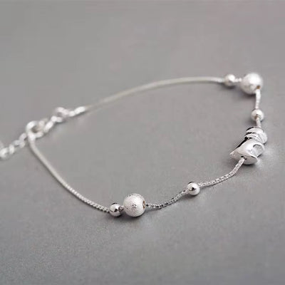 Silver Puppy Charm Bracelet - bellissi