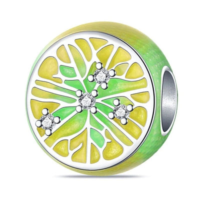 Sparkling Lemon Slice Bead Charm - bellissi
