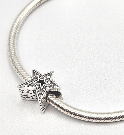 Star With Zircon Charm - bellissi