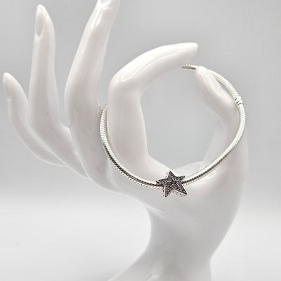 Star With Zircon Charm - bellissi