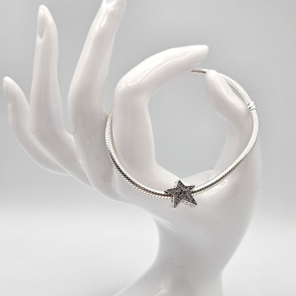 Star With Zircon Charm - bellissi