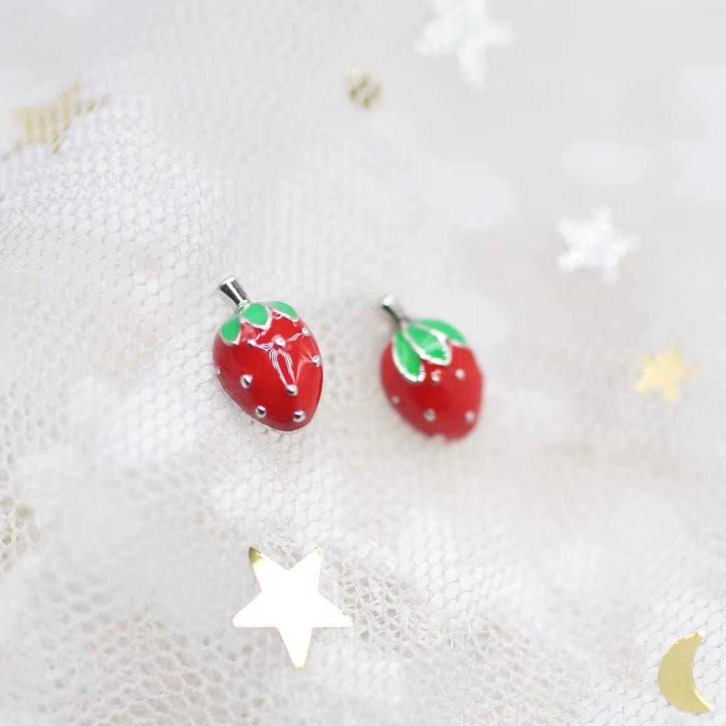 Strawbery Stud Earrings - bellissi