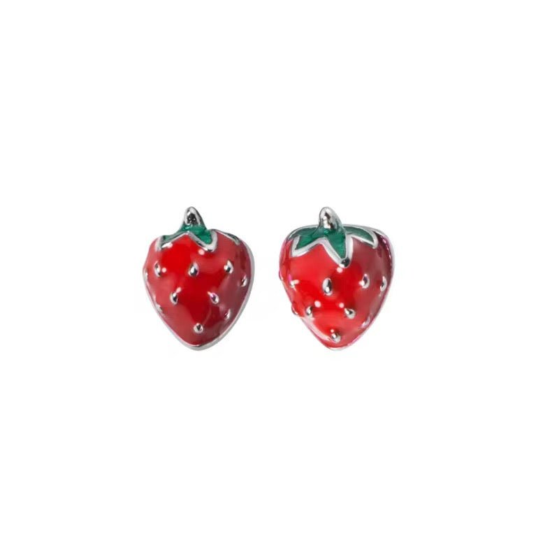 Strawbery Stud Earrings - bellissi