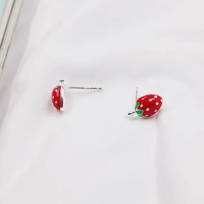 Strawbery Stud Earrings - bellissi