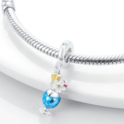 Summer Cocktail Glass Dangle Charm - bellissi