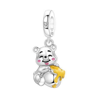 Sweet Honey Hug Bear Charm - bellissi