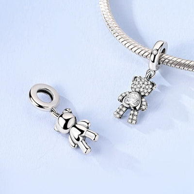 Teddy Bear I Love You Heart Charm (Copy) - bellissi