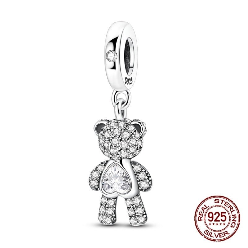 Teddy Bear I Love You Heart Charm (Copy) - bellissi