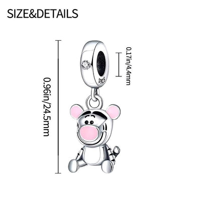 Tiger Dangle Charm - bellissi