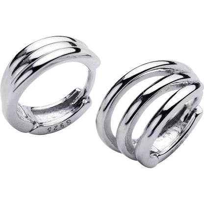 Triple Circle Hoop Earrings - bellissi