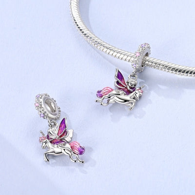 Unicorn & Fairy Dangle Gift Charm - bellissi
