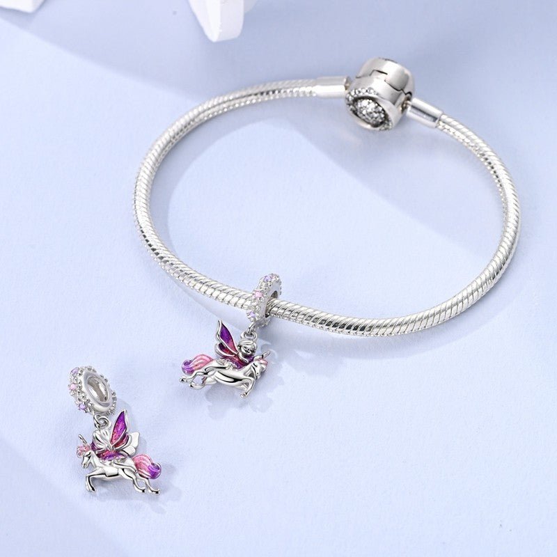 Unicorn & Fairy Dangle Gift Charm - bellissi