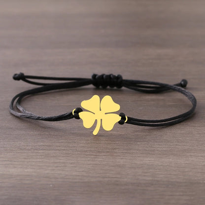 Trendy Clover Hand Braided